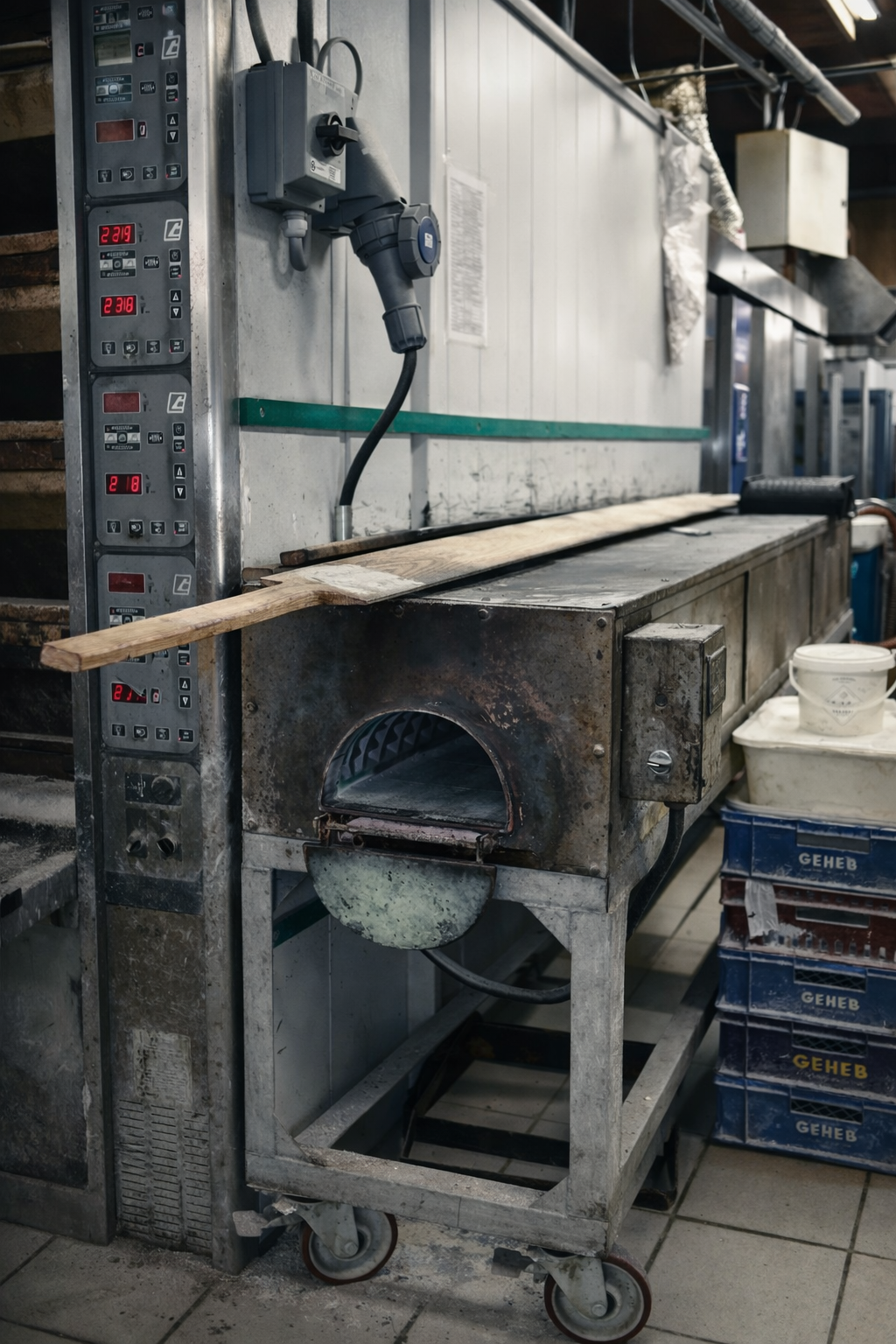 Omn for kort, hard førebaking