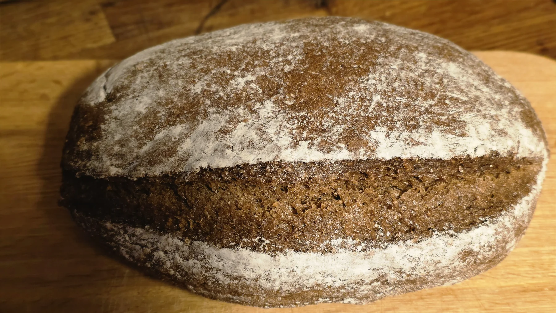 Kveite-rugbrød på surdeig med Lactobacillus delbrueckii